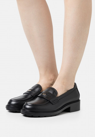 Tommy Hilfiger ICONIC LOAFER Slip-ons black ICONIC LOAFER Слипоны черный