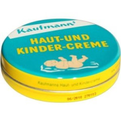 Kaufmann´s Haut &amp; Kindercreme Reisegrobe 30ml x 3st, Крем для чувствительной и сухой кожи Kaufmanns, детский и взрослый, с витамином Е и цинком, защитный питательный крем, Германия, 30мл x 3шт