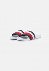 Tommy Hilfiger ESSENTIAL CORP  Mules white ESSENTIAL CORP Мюли белый