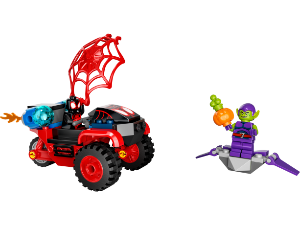 Lego Miles Morales: Spider-Mans Techno-Trike Майлз Моралес: Техно-трайк Человека-паука