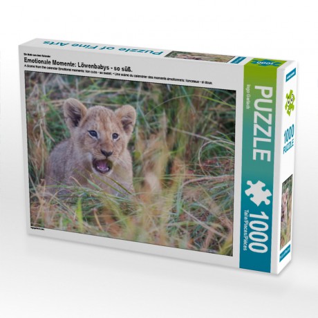 CALVENDO Puzzle CALVENDO Puzzle Emotionale Momente: Lowenbabys Пазл CALVENDO Puzzle Эмоциональные моменты: Львята