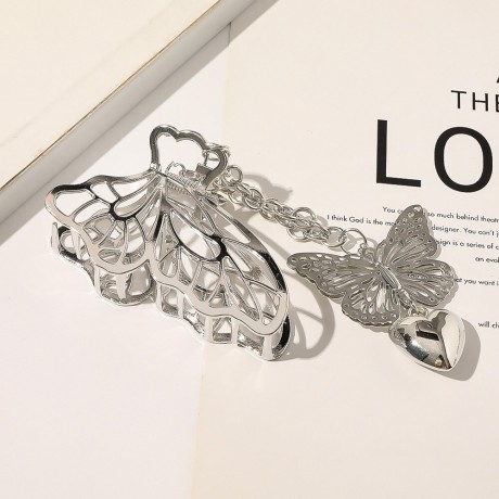 SOHO Emy Metall Haarklammer Silber металлическая заколка для волос Emy