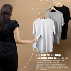 CLATRONIC CLATRONIC Dampfburste DB 3717, vertikales  horizontales bugeln, 30s Aufheizzeit  Паровая щетка CLATRONIC DB 3717, вертикальное горизонтальное глажение, время нагрева 30 с.