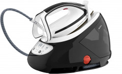 Tefal Tefal Dampfbugelstation Tefal GV9550 Pro Express Ultimate, 1900 ml Wassertank, Dampfstoss: 520 g/Min., Dauerdampfmenge: 120 g/Min., Antikalk-Kollektor  Паровая гладильна станция Tefal Tefal GV9550 Pro Express Ultimate, резервуар для воды 1900 мл, па