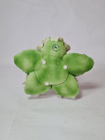 Фигурка винтажная Capodimonte "Два лебедя с цветком", бисквитный фарфор, 17 х 16 см, Италия, 1960-70гг.