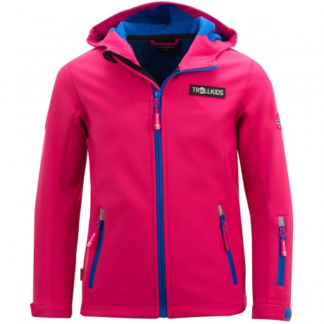 TROLLKIDS Softshelljacke OSLOFJORD fur Madchen Куртка софтшелл OSLOFJORD для девочек
