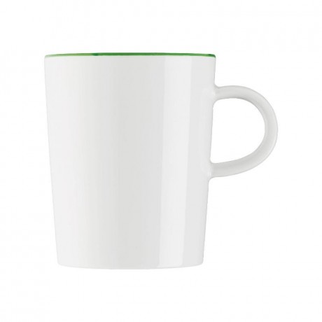 Arzberg Arzberg Porzellan Cucina Colori Green Trinkbecher / Becher mit Henkel 0,28 L Arzberg Porzellan Cucina Colori Зелёная чашка для питья/чашка с ручкой 0,28 л