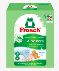 Frosch Sensitivwaschmittel Pulver Aloe Vera, 22 Wl Универсальный стиральный порошок	 Порошок Алоэ Vera чувствительный, 22 загрузки