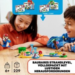 LEGO LEGO Super Mario 71398 Dorries Strandgrundstuck &ndash; Erweiterungsset LEGO Super Mario 71398 Дополнительный набор &laquo;Пляжный участок Дорри&raquo;