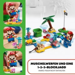 LEGO LEGO Super Mario 71398 Dorries Strandgrundstuck &ndash; Erweiterungsset LEGO Super Mario 71398 Дополнительный набор &laquo;Пляжный участок Дорри&raquo;