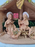 Композиция рождественская винтажная "Рождественский вертеп", керамика, 24 х 19 см, Германия, 1980-90гг.