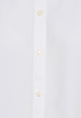 Tommy Hilfiger CREPE BLOUSE Button-down blouse ecru CREPE BLOUSE Блузка на пуговицах экрю