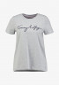 Tommy Hilfiger HERITAGE CREW NECK GRAPHIC TEE Print T-shirt light grey heather ФУТБОЛКА HERITAGE С КРУГЛЫМ ВЫРЕЗОМ С ГРАФИКОЙ Футболка с принтом светло-серый вереск