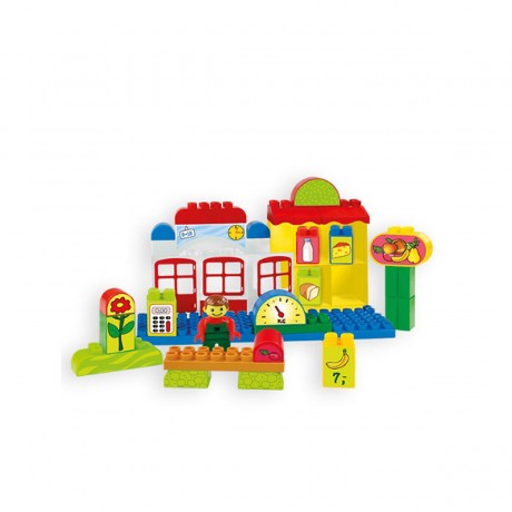 Bausteine Kaufladen Spiellebensmittel Магазин строительных блоков