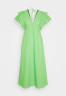 Tommy Hilfiger FRILL DRESS Day dress spring lime ПЛАТЬЕ С РЯБКАМИ Повседневное платье весенняя известь