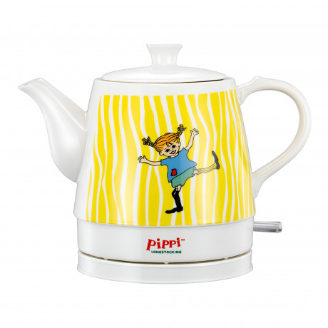pippi pippi Wasserkocher 20130004, 0,8 l, 1750 W, Pippi Langstrumpf Keramik-Wasserkocher Чайник pippi 20130004, 0,8 л, 1750 Вт, керамический чайник Пеппи Длинныйчулок