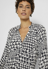 Tommy Hilfiger SHIFT LONG DRESS Shirt dress sky ecru ПЛАТЬЕ SHIFT LONG DRESS Платье-рубашка небо экрю