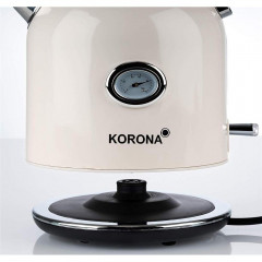 KORONA KORONA Wasserkocher Retro Wasserkocher 20665, 1.7 l, Vintage Design, Retro Optik, Pfeifkessel Optik Beige Чайник KORONA Kettle Retro Чайник 20665, 1,7 л, винтажный дизайн, ретро-стиль, вид чайника со свистком