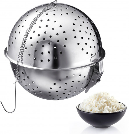 WESTMARK WESTMARK Reiskocher Reiskugell, 1 Liter, ca. 4 Portionen, Edelstahl  Рисоварка WESTMARK, рисовые шарики, 1 литр, примерно 4 порции, нержавеющая сталь