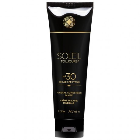 Soleil Toujours 100% Mineral Sunscreen Glow SPF 30  100% минеральный солнцезащитный крем Glow SPF 30