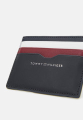 Tommy Hilfiger CENTRAL SMOOTH HOLDER UNISEX Wallet space blue ЦЕНТРАЛЬНЫЙ ГЛАДКИЙ ДЕРЖАТЕЛЬ УНИСЕКС Бумажник космический синий