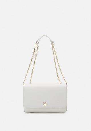 Tommy Hilfiger TIMELESS FLAP CROSSOVER Across body bag weathered white TIMELESS FLAP CROSSOVER Сумка через плечо выветрившийся белый