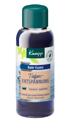 Kneipp Badeol Tiefenentspannung, 100ml, Kneipp масло для ванны для глубокого расслабления (Германия), антистресс, с пачули и сандалом, SPA-уход, 100 мл