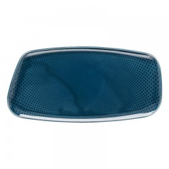 Rosenthal Rosenthal Junto Ocean Blue - Porzellan Platte 30x15 cm Rosenthal Junto Ocean Blue - Тарелка фарфоровая 30x15 см