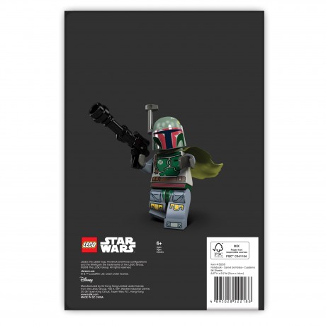 Lego Boba Fett Notizbuch Записная книжка Бобы Фетта