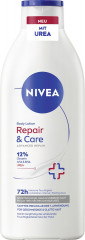 NIVEA Repair &amp; Care Urea Body Lotion, 400 ml, Нивеа Лосьон для тела, 12% глицерин, AHA BHA и мочевина, для очень сухой кожи, 72ч увлажнение, 400 мл