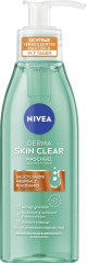NIVEA Derma Skin Clear Waschgel, 150 ml, Нивеа Гель для умывания, салициловая кислота и ниацинамид, для проблемной кожи, глубокое очищение, 150 мл