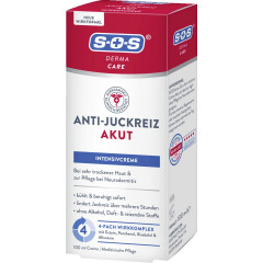 SOS Derma Care Anti-Juckreiz Akut Intensivcreme, 100 ml, SOS Derma Care Крем против зуда при нейродермите, интенсивная регенерация сухой кожи, 100 мл