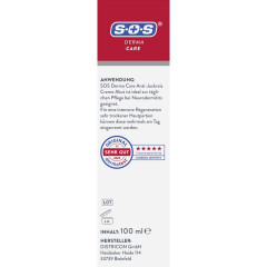 SOS Derma Care Anti-Juckreiz Akut Intensivcreme, 100 ml, SOS Derma Care Крем против зуда при нейродермите, интенсивная регенерация сухой кожи, 100 мл