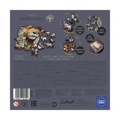 Trefl Holz Puzzle (500+1 Teile) Деревянный пазл (500+1 штук)