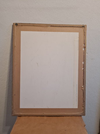 Картина винтажная "Подсолнухи" Ван Гог, 73 x 58,5 см, Германия, 1960-70гг.