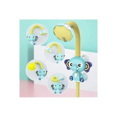 Debuy Neues Badespielzeug Baby Wasser Spiel Elefantenmodell Wasserhahn Dusche Elektrisches Wasserspruhspielzeug Schwimmen Bad Babyspielzeug fur Kinder Geschenke Babyspielzeug fur das Badezimmer Новая игрушка для ванны