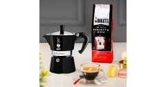 Bialetti Bialetti Moka Express, Espressomaschine schwarz, 6 Tassen  schwarz Bialetti Moka Express, кофемашина для эспрессо, черный, 6 чашек