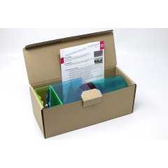 Wissner aktiv lernen Korperformensatz transparent \nin 6 Farben (6 Teile) Набор форм корпуса прозрачный\n 6 цветов (6 деталей)