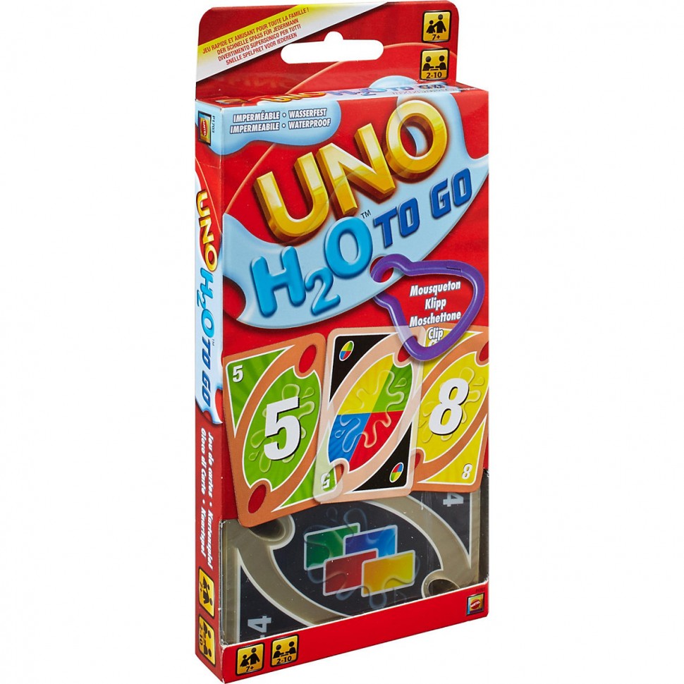 Купить Mattel Mattel Games UNO H2O To Go Игры Mattel UNO H2O на вынос в  интернет-магазине Diskontshop.eu Германия всего за 2 542 руб. в