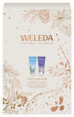WELEDA Set Mandarino &amp; Relax, 2 x 200 ml, Подарочный набор Mandarino &amp; Relax: два геля для душа с мандарином и лавандой по 200 мл