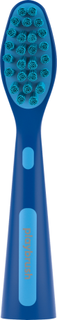 playbrush Aufsteckbürsten Kinder Smart Sonic blau Насадки для детской электрической зубной щетки Sonic, 2 шт.