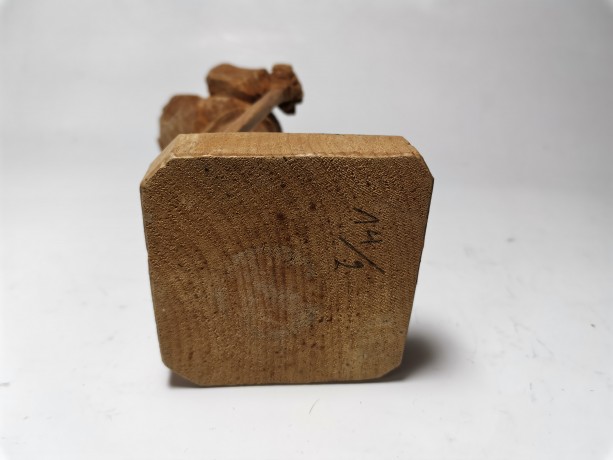 German Wood Adolf Kramer "Heidi", Редчайшая Коллекционная деревянная фигура Адольфа Крамера из к/ф "Хейди", искусно вырезаны мельчайшие детали, полностью ручная работа, 20см, Германия 1940г.