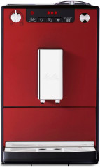 Melitta Melitta Kaffeevollautomat Solo E950-204, chili-red, Perfekt fur Cafe creme  Espresso, nur 20cm breit  Полностью автоматическая кофемашина Melitta Solo E950-204, чили-красный, идеально подходит для приготовления крем-эспрессо в кафе, ширина всего 2