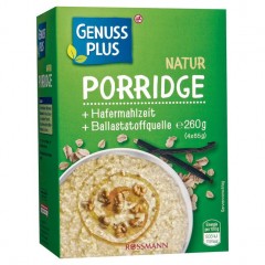 GENUSS PLUS Porridge Natur 260 г