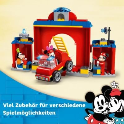 LEGO LEGO Disney 10776 Mickys Feuerwehrstation und Feuerwehrauto LEGO Disney 10776 Пожарная часть и пожарная машина Микки