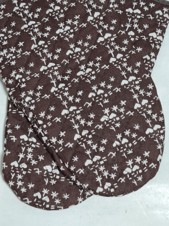 Прихватки винтажные, текстиль, 22 см, Германия, 1990-2000гг.