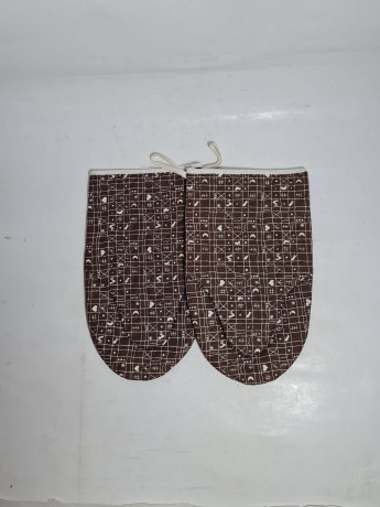 Прихватки винтажные, текстиль, 22 см, Германия, 1990-2000гг.