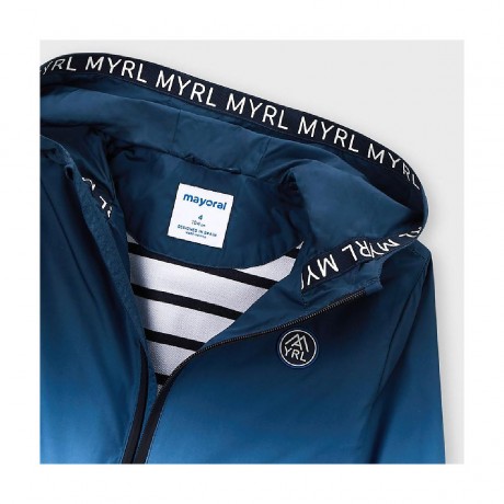 Mayoral Windbreaker Farbverlauf Blousons fur Jungen Ветровка градиентная Блузоны для мальчиков