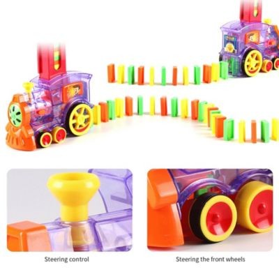 Vicabo Domino Zug Spielzeug Set Dominosteine Domino Spiel Spielzeugautos fur Kinder Домино поезд игрушечный набор домино игра домино игрушечные машинки для детей