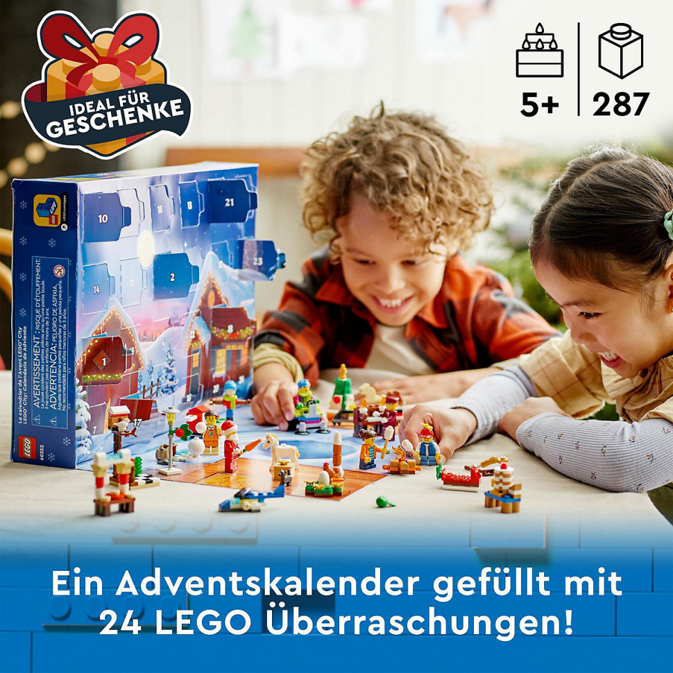 Купить LEGO LEGO City 60352 LEGO City Adventskalender LEGO City 60352  Адвент-календарь LEGO City в интернет-магазине Diskontshop.eu Германия  всего за 6 490 руб. в